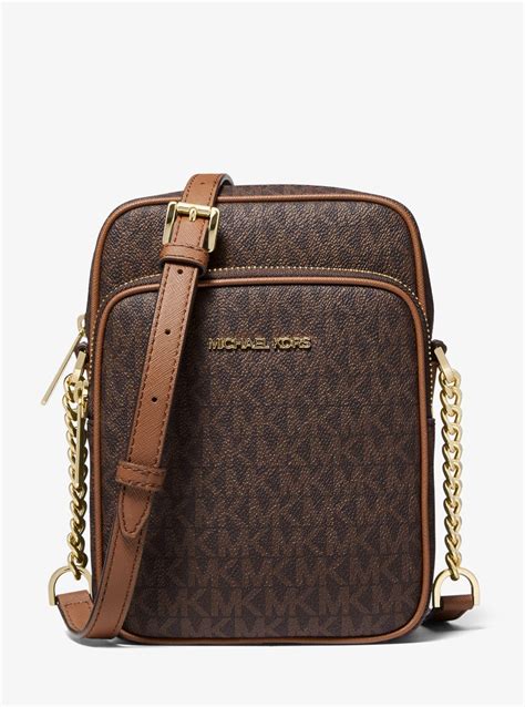 michael kors jet set airplane print|crossbody bag Michael Kors.